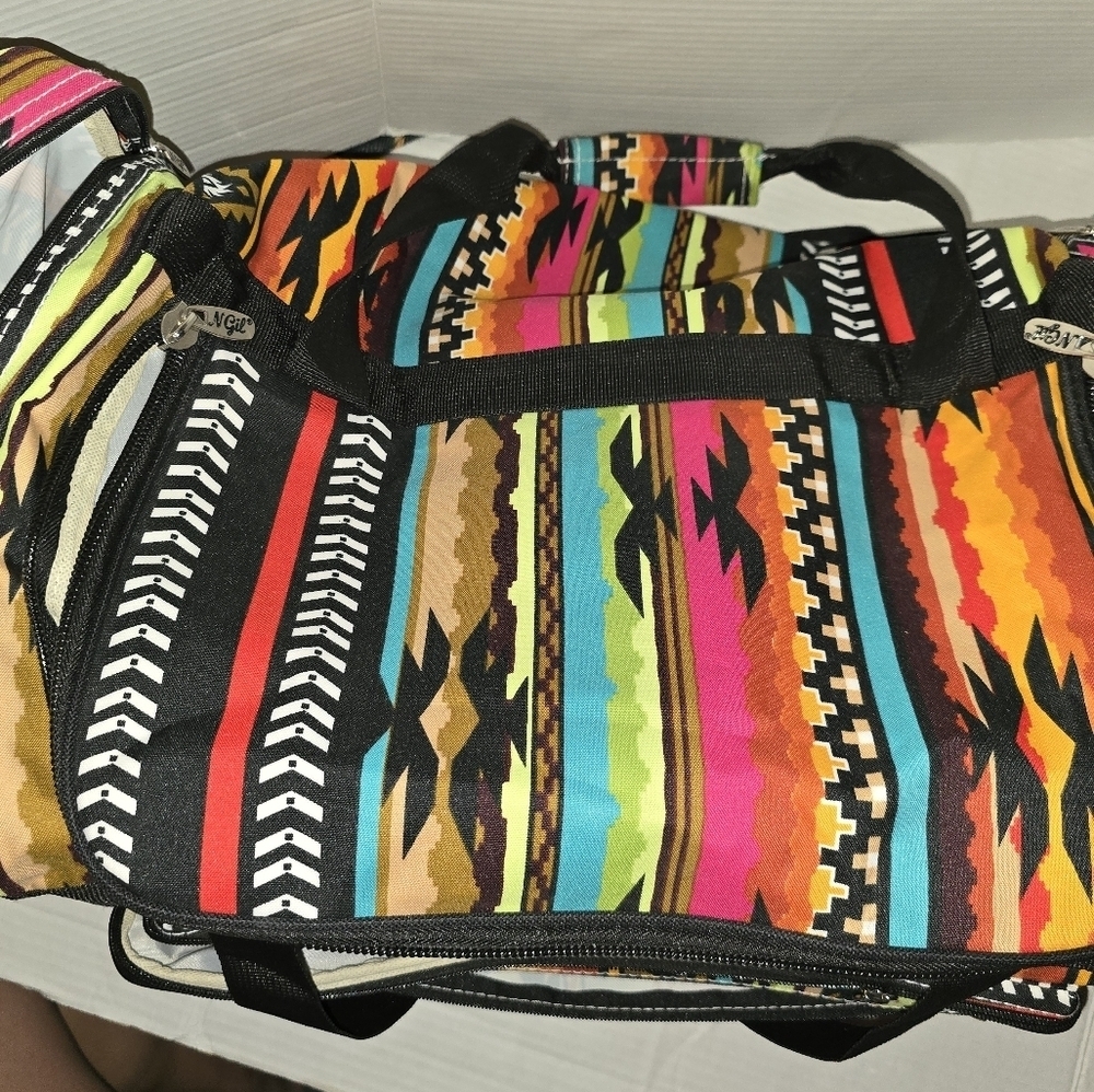 Multicolor Women's Travel Bag - Picture 3 of 5